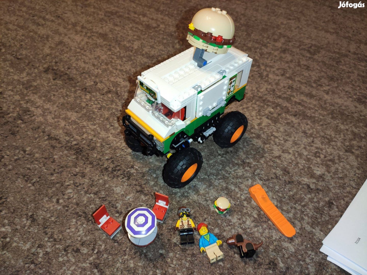 LEGO 31104 Creator - Monster Burger Truck nincs leírás napernyő más