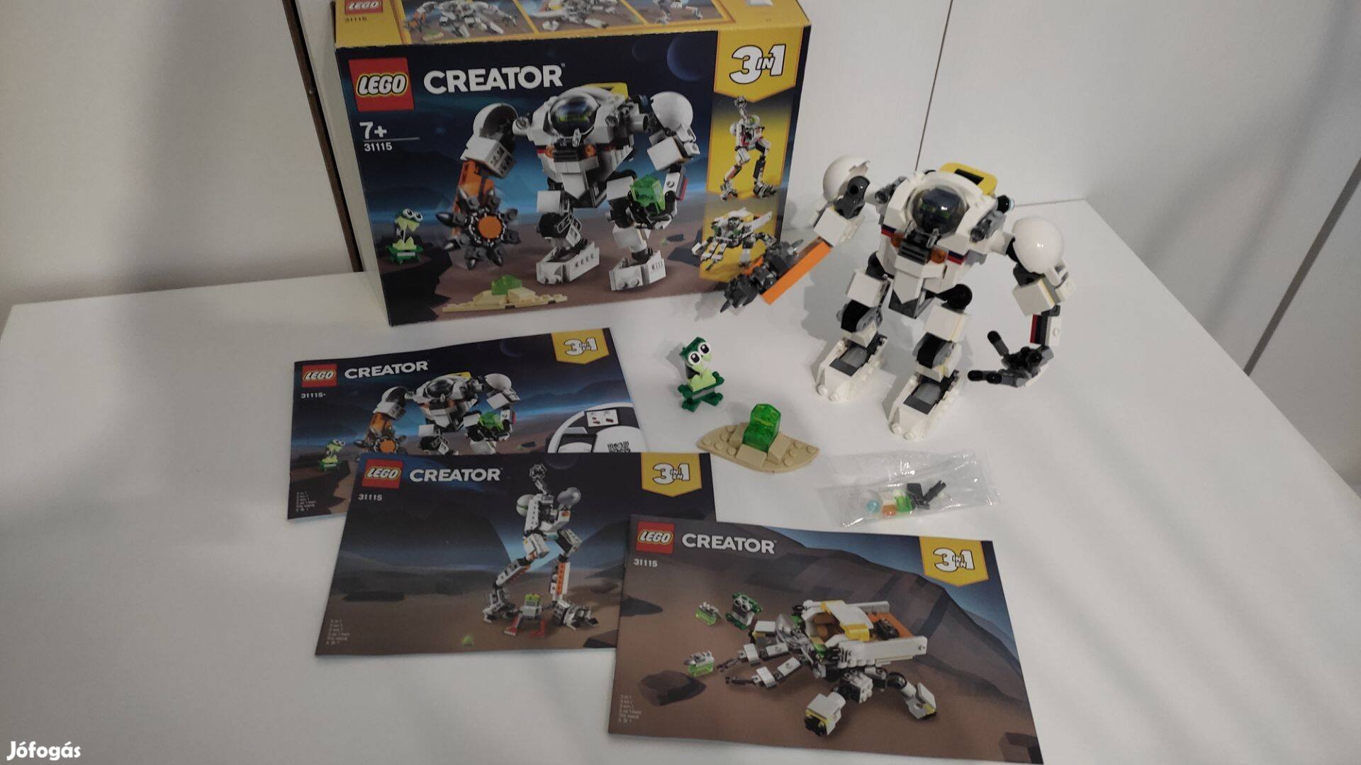 LEGO 31115 Creator - Űrbányászati robot