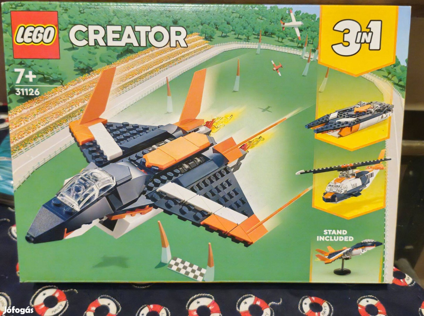 LEGO 31126 - Creator 3-in-1 - Szuperszonikus repülőgép