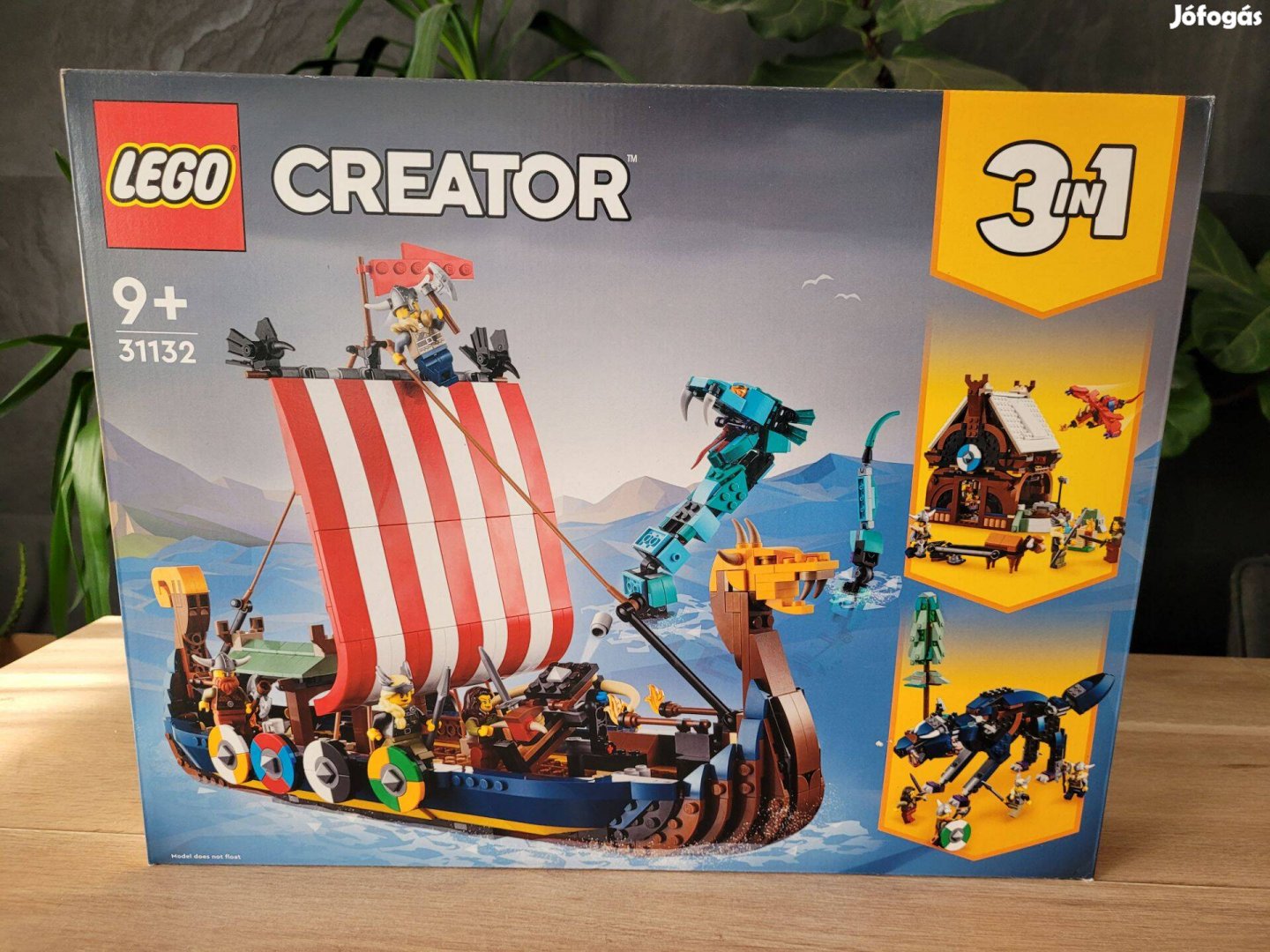 LEGO 31132 Viking hajó és a Midgard kígyó