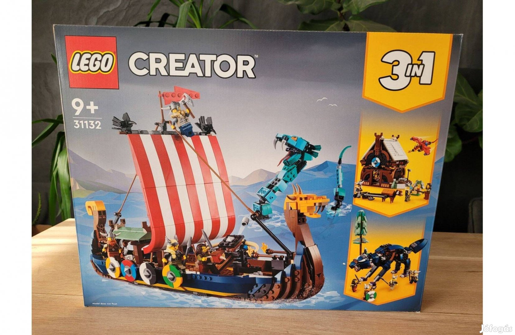 LEGO 31132 Viking hajó és a Midgard kígyó