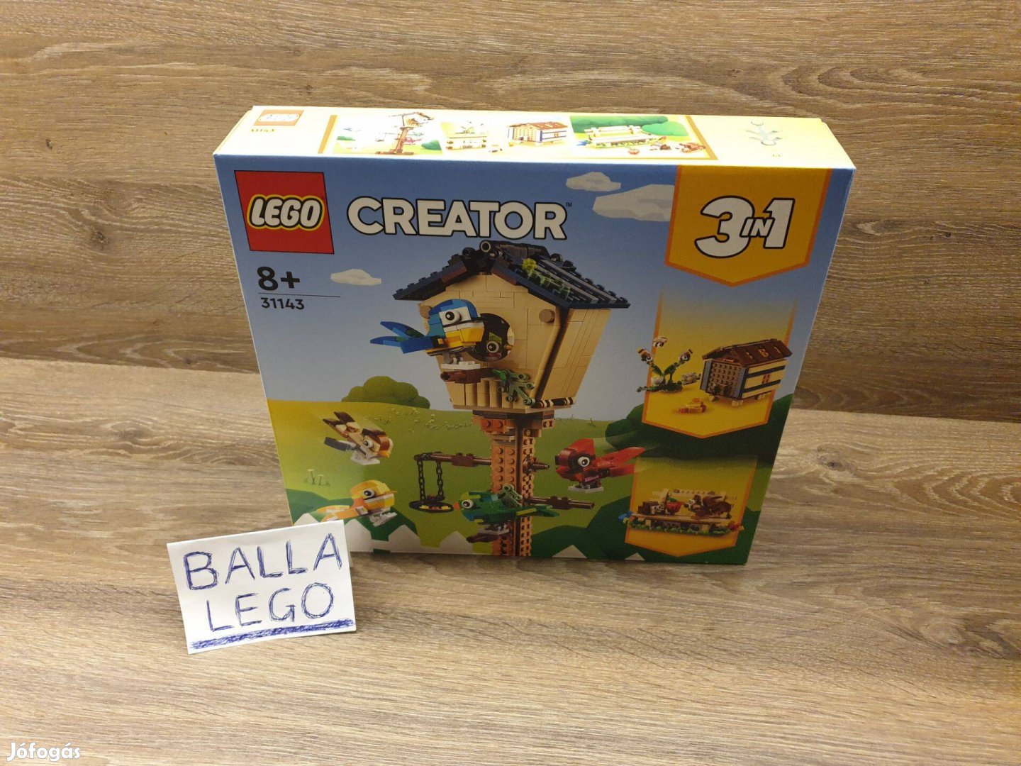 LEGO 31143 Creator 3-in-1 Madárház Új - Bontatlan