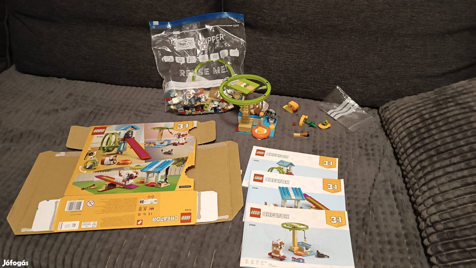 LEGO 31155 mókuskerék - bontott szett