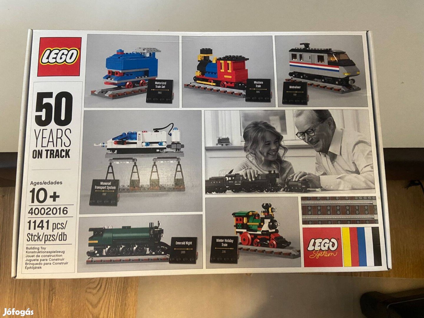 LEGO 4002016 Dolgozói készlet - 50 years on track