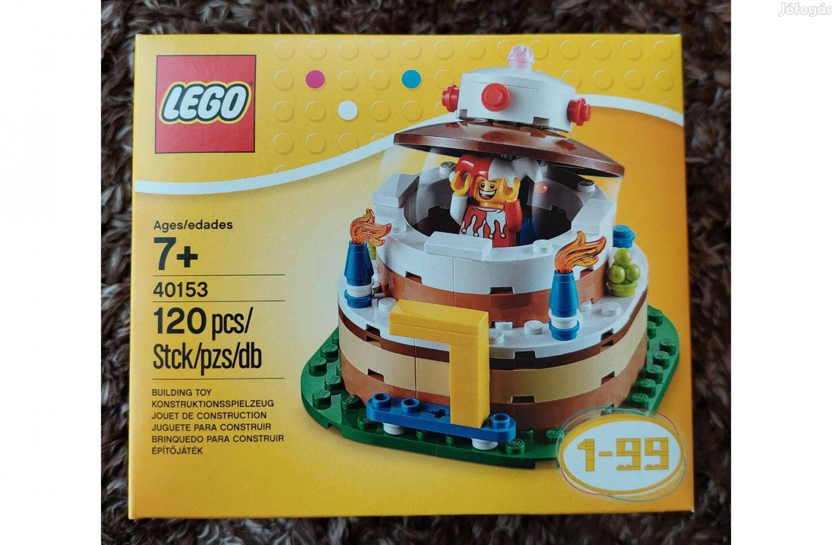 LEGO 40153 Születésnapi meglepetés torta - Új, Bontatlan,