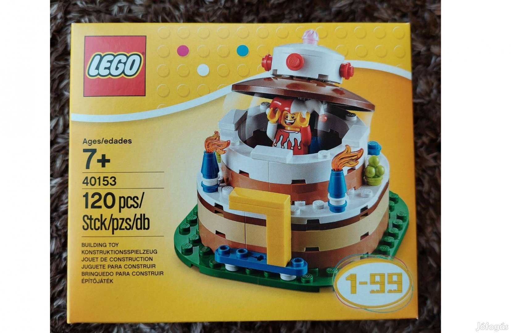 LEGO 40153 Születésnapi meglepetés torta - Új, Bontatlan, Hibátlan!