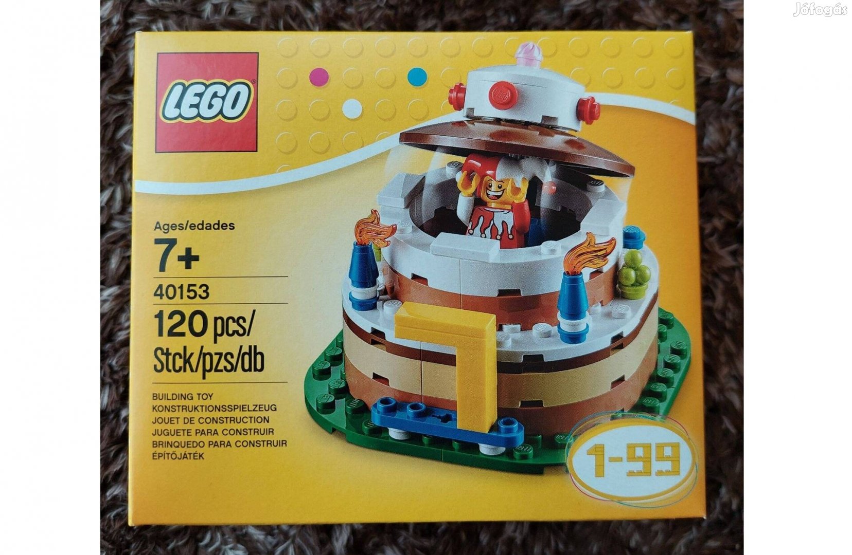 LEGO 40153 Születésnapi meglepetés torta - Új, Bontatlan, Hibátlan!