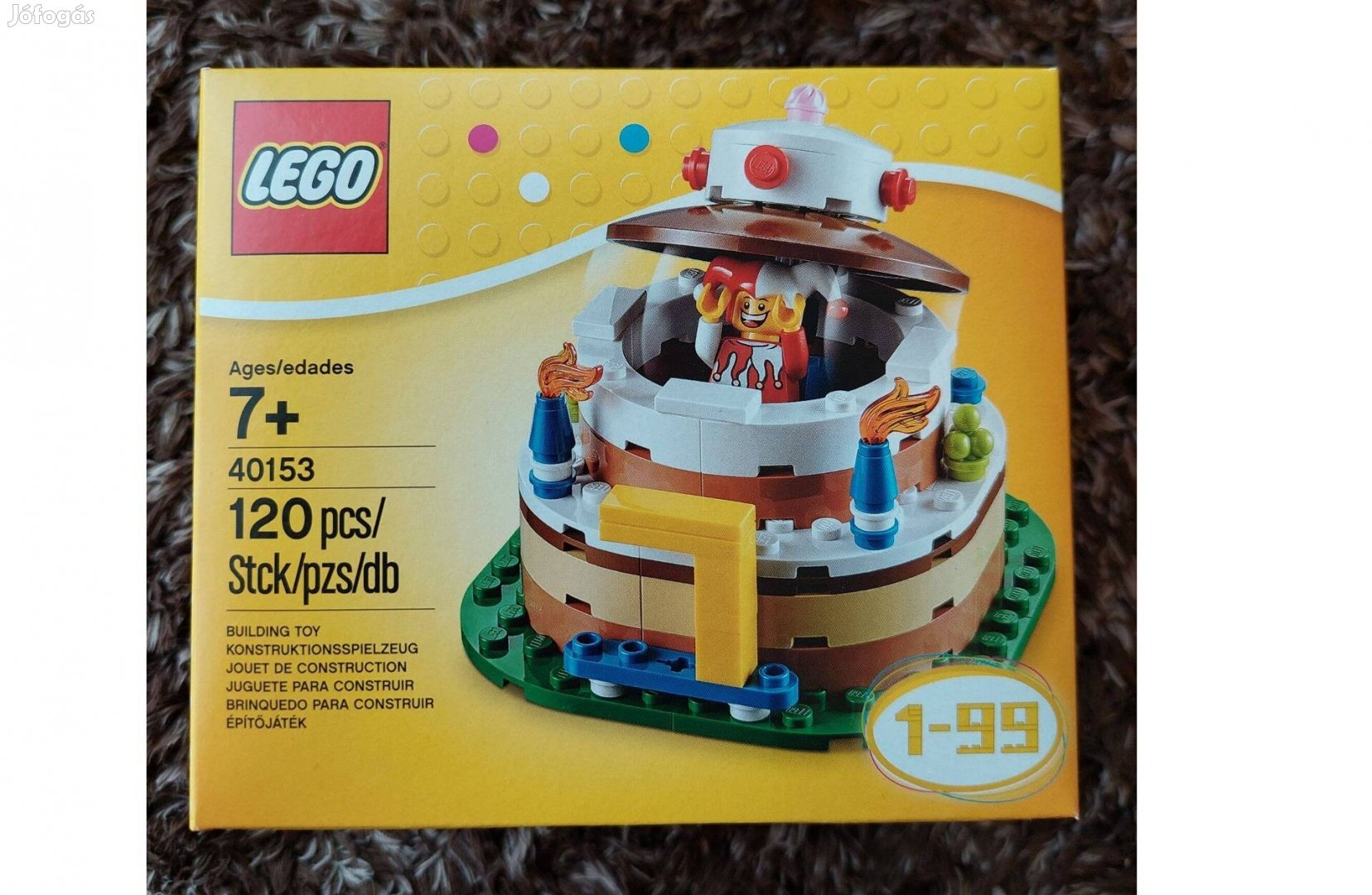 LEGO 40153 Születésnapi meglepetés torta - Új, Bontatlan, Hibátlan!