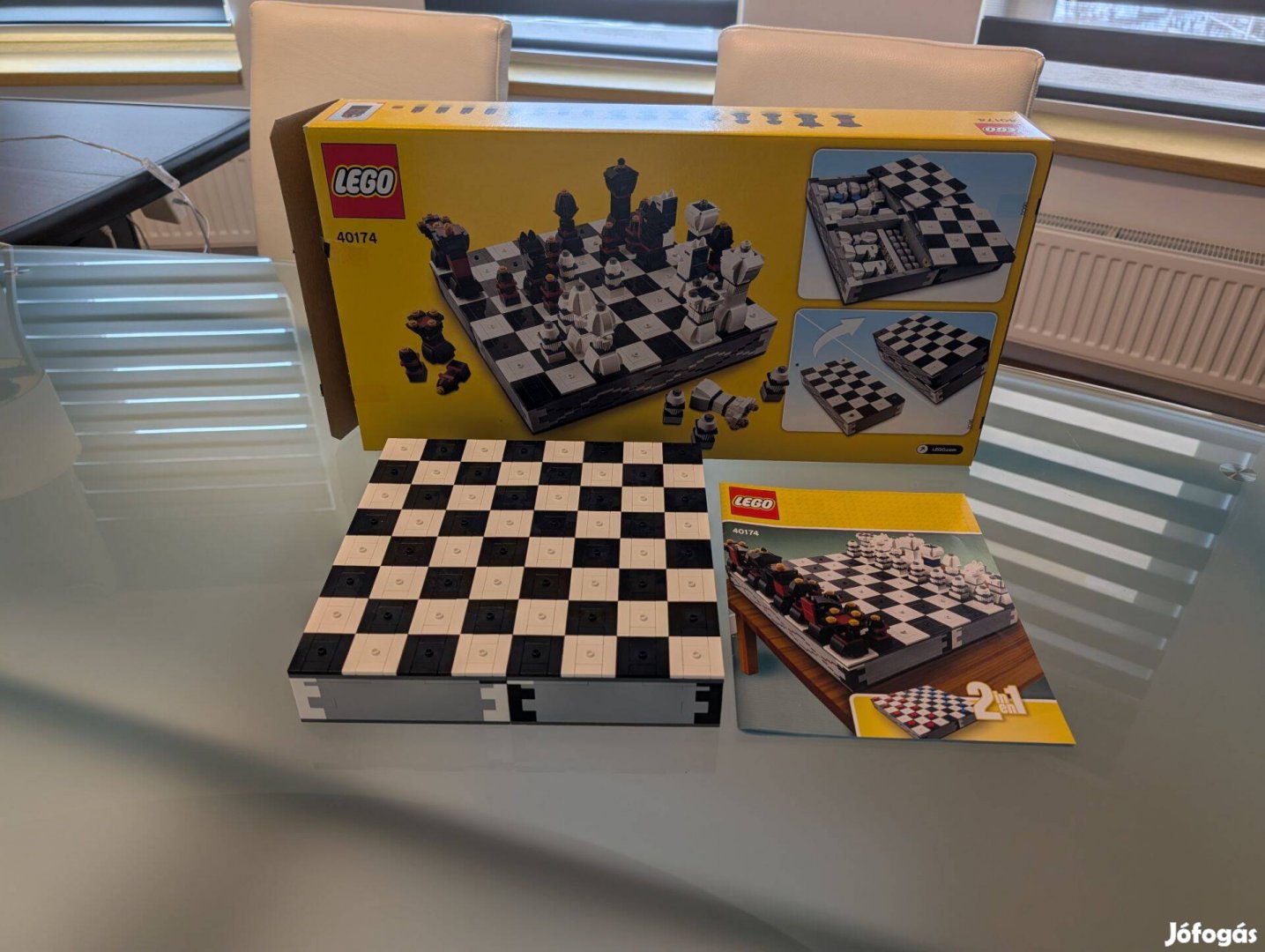 LEGO 40174 Sakk készlet Dobozzal, összerakva vagy szétszedve eladó!