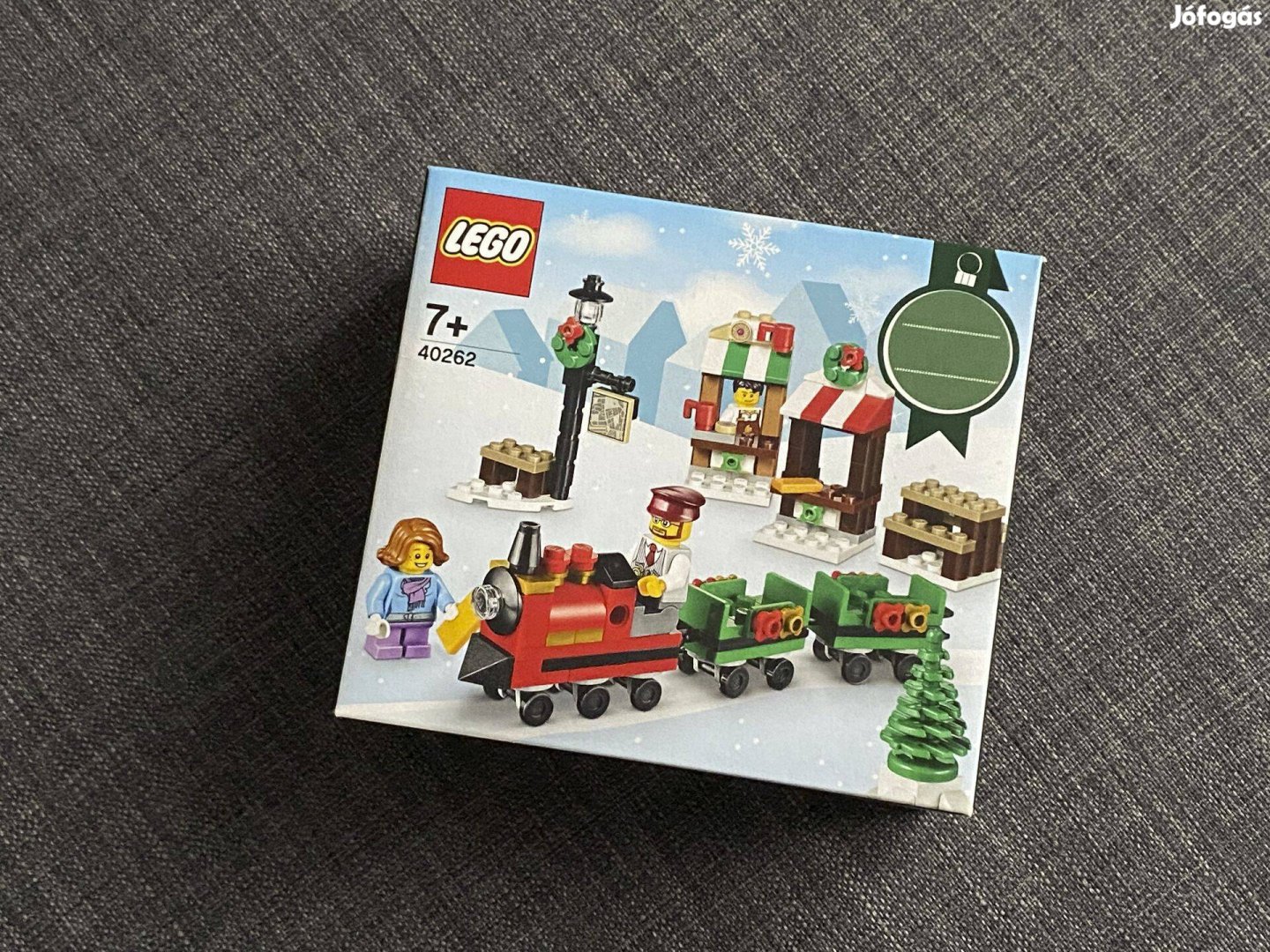 LEGO 40262 Karácsonyi kisvonat - új, bontatlan