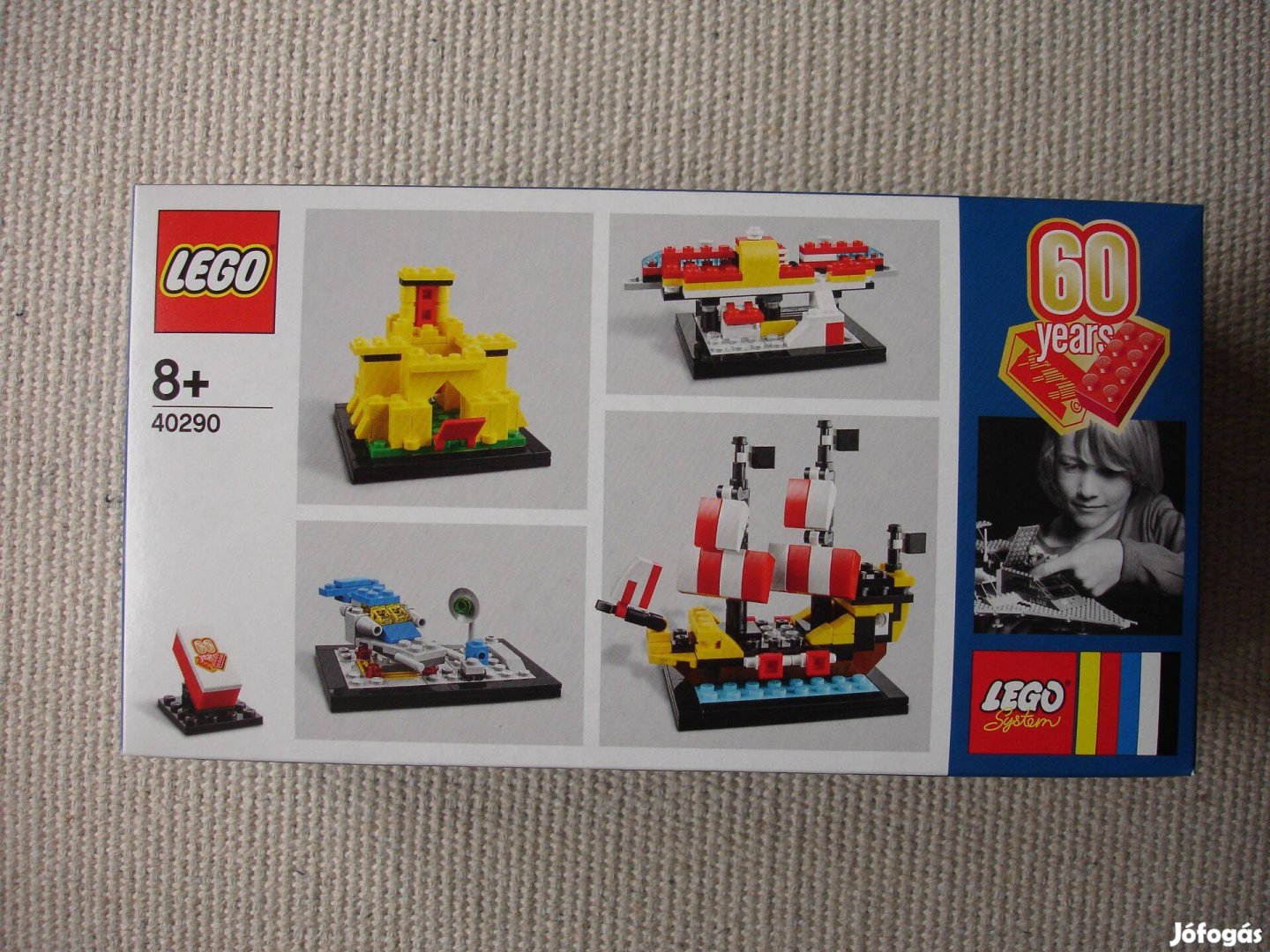 LEGO 40290 60 éves a lego kocka jubileumi kiadás Bontatlan