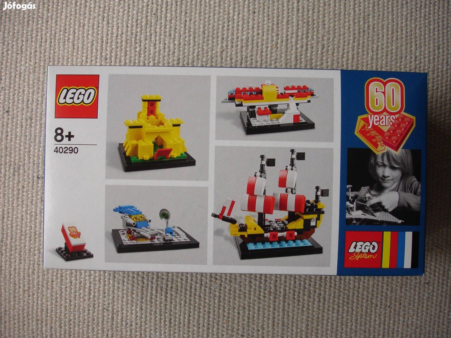 LEGO 40290 60 éves a lego kocka jubileumi kiadás Bontatlan