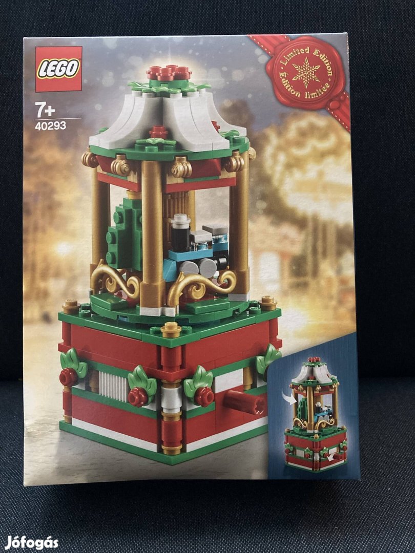 LEGO 40293 Christmas Caroussel, új bontatlan + ingyen Foxpost