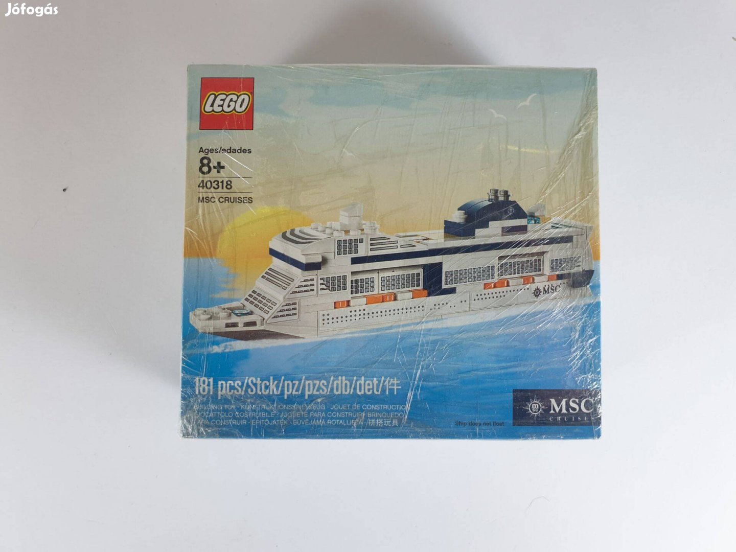 LEGO 40318 MSC Cruises új, bontatlan