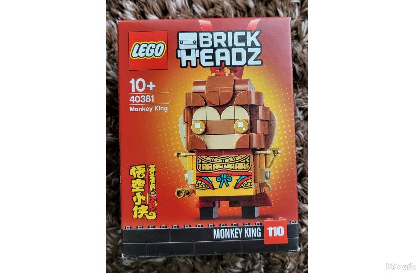LEGO 40381 Brickheadz Monkey King - Új, Bontatlan, Hibátlan