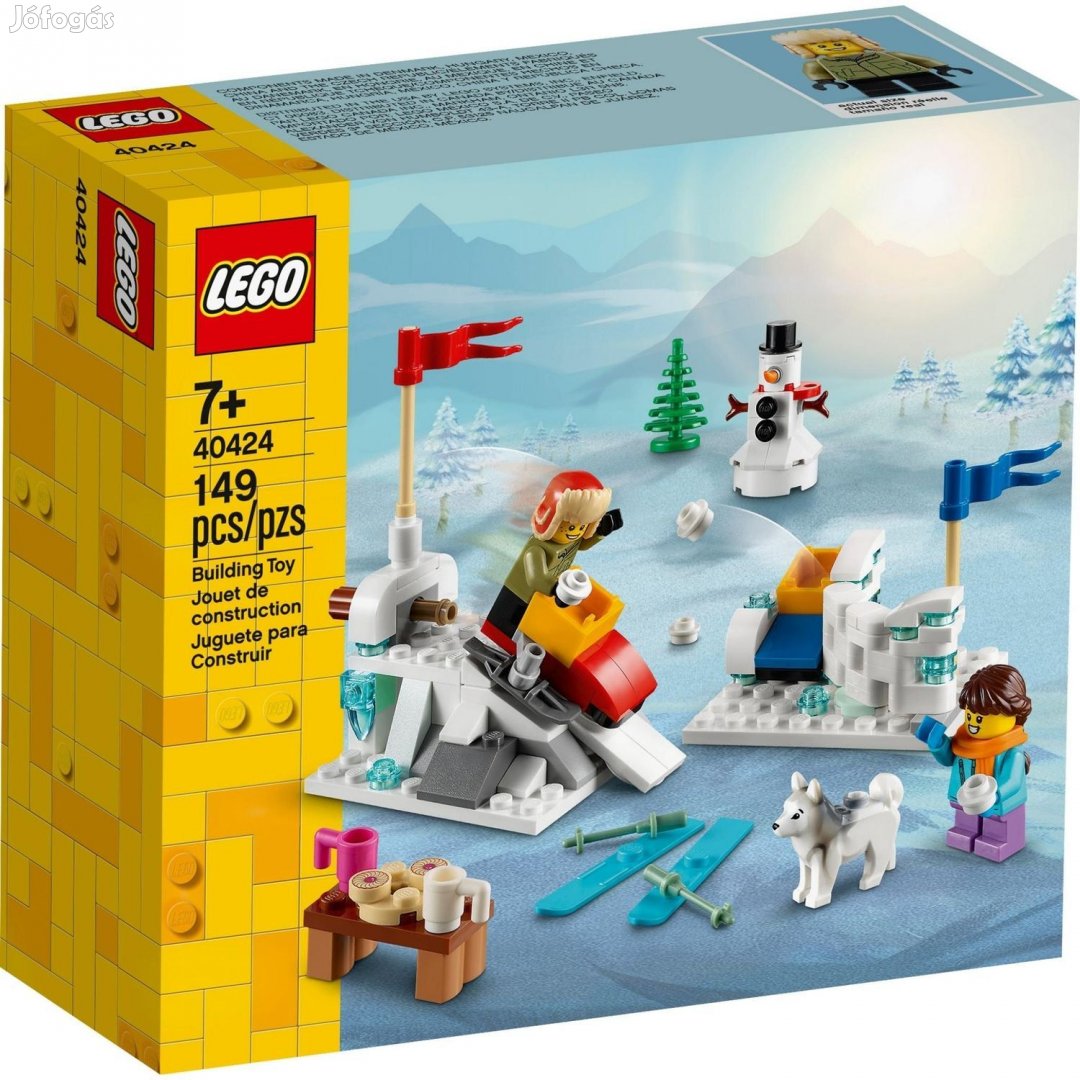 LEGO 40424 karácsonyi téli hógolyócsata
