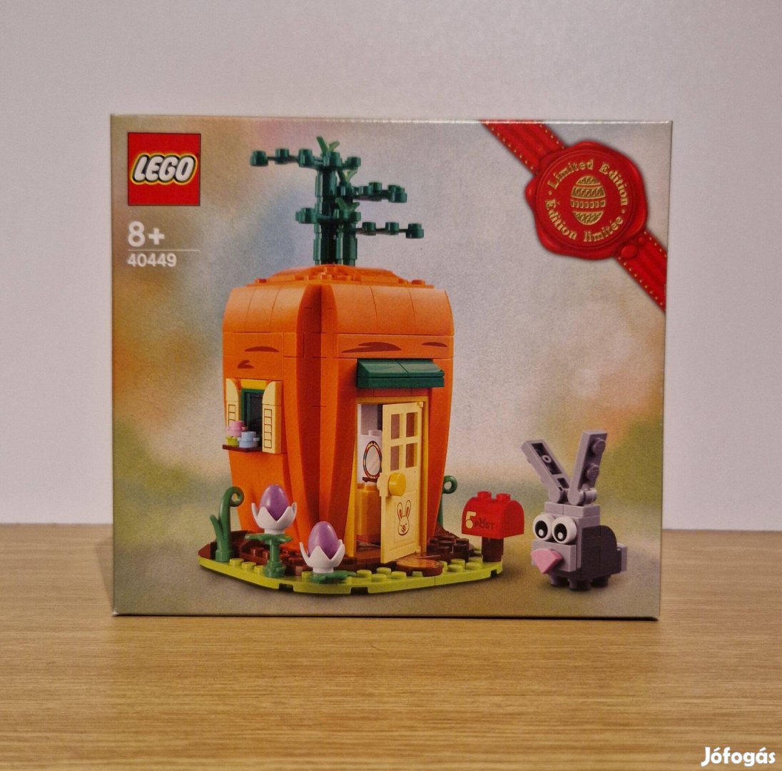 LEGO 40449 - Húsvéti Nyuszi sárgarépa háza bontatlan, új