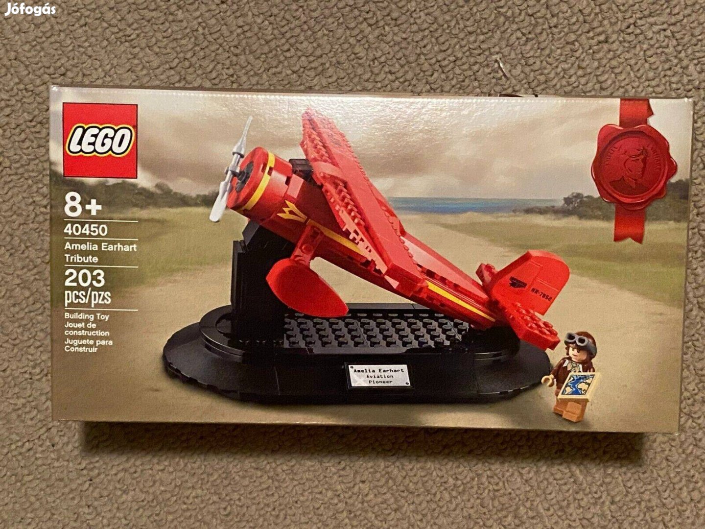 LEGO 40450 Exclusive Tisztelgés Amelia Earhart elött Bontatlan