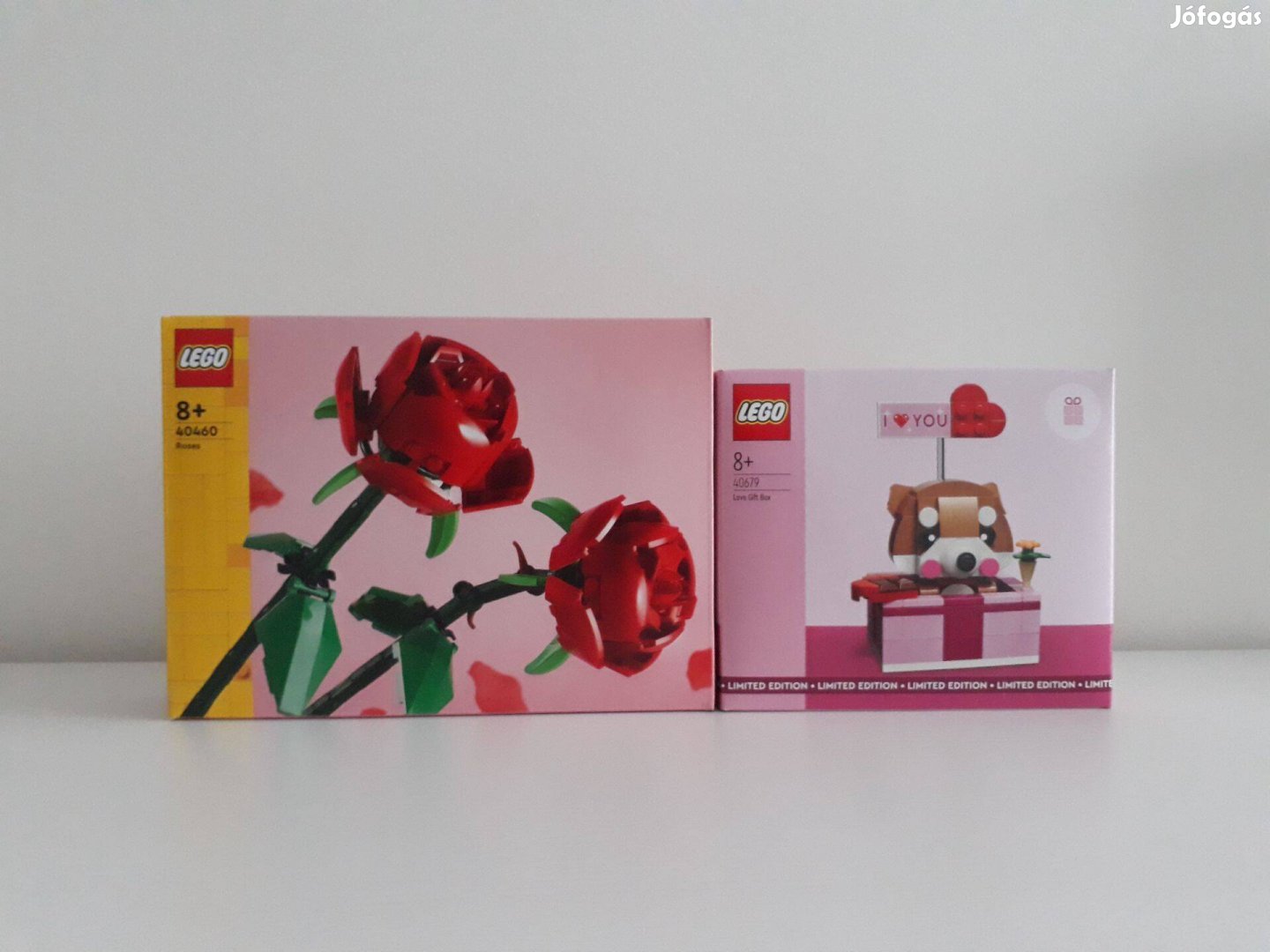 LEGO 40460 Rózsák + 40679 Love Gift Box Bontatlan Új