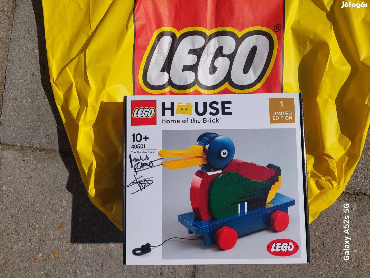 LEGO 40501 Limited 1, dedikált példány!