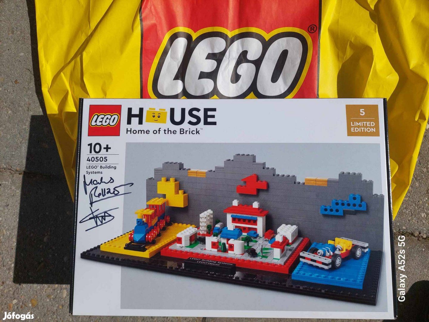 LEGO 40505 LEGO House Limited 5, dedikált verzió!