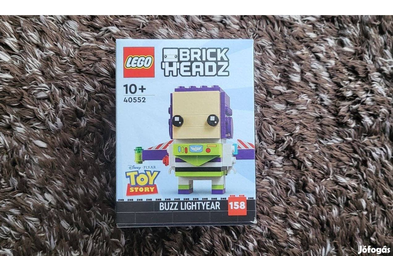 LEGO 40552 Brickheadz Toy Story Buzz Lightyear Új Bontatlan, Hibátlan