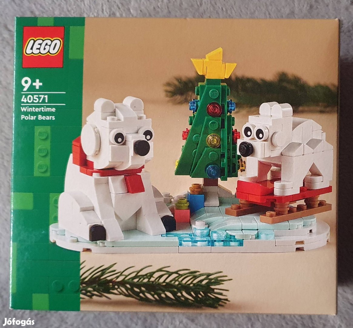 LEGO 40571 Téli jegesmedvék, bontatlan 