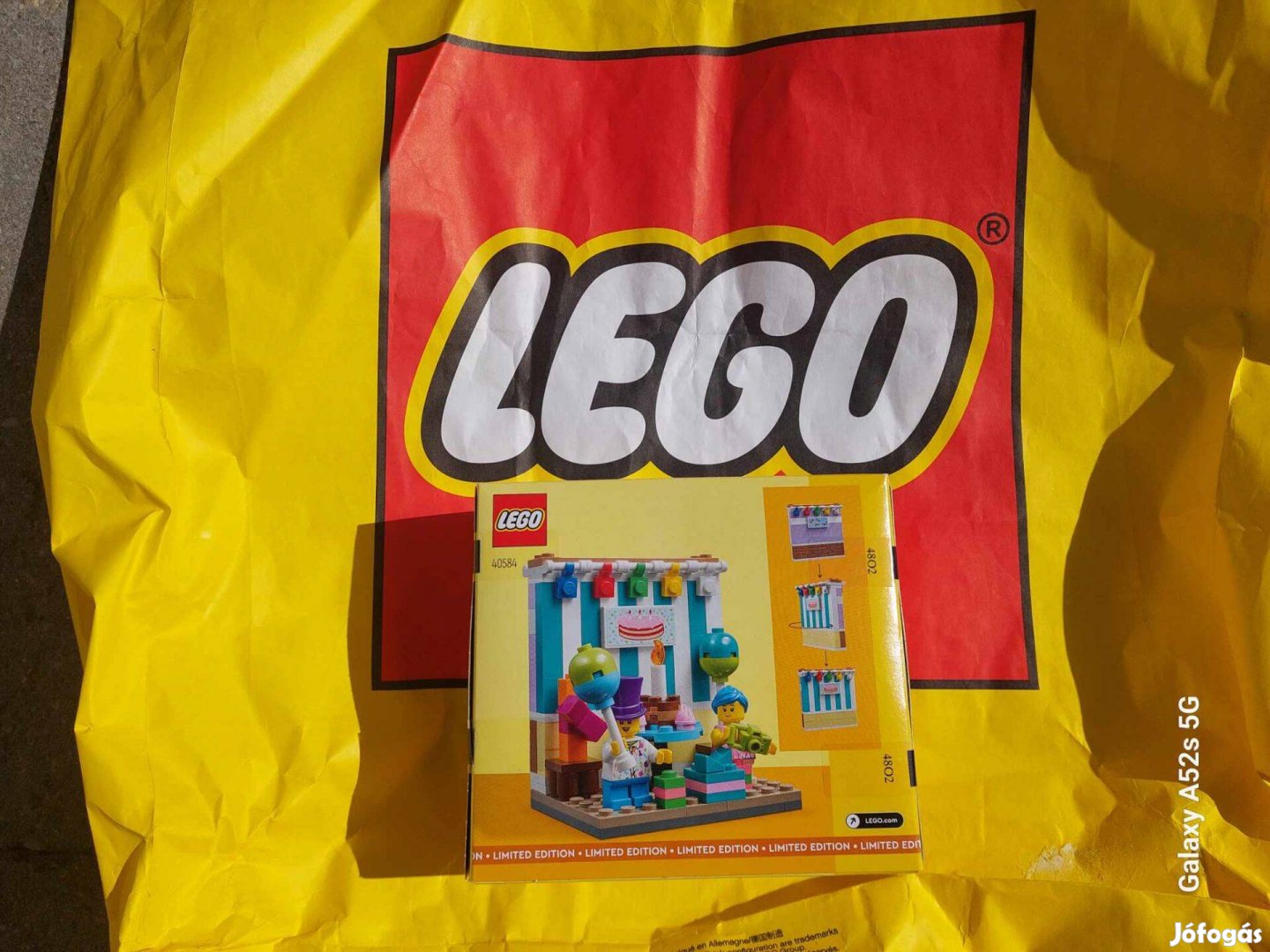 LEGO 40584 Limited Edition Szülinapi dioráma
