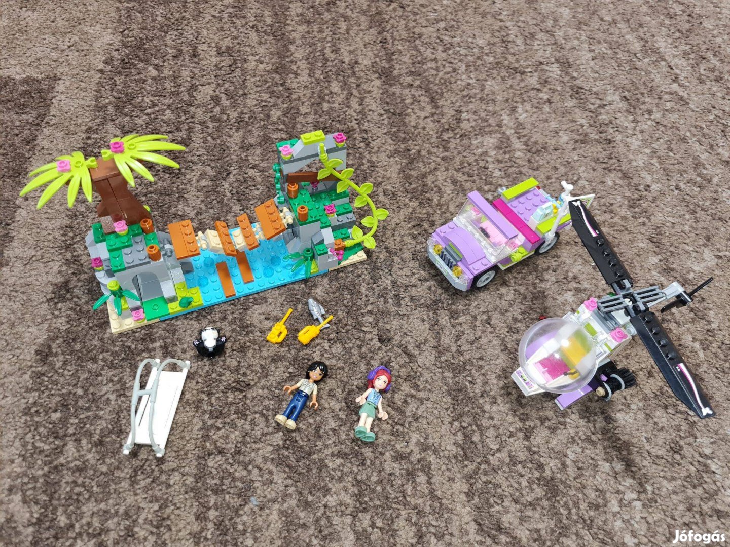 LEGO 41036 Friends - Dzsungel híd mentés nincs leírás medve helyett pa