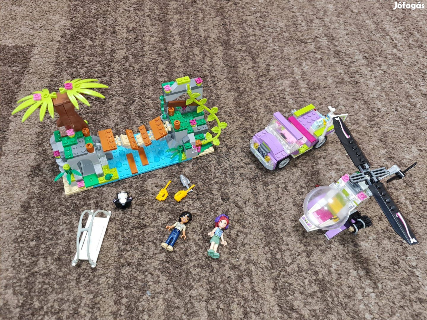 LEGO 41036 Friends - Dzsungel híd mentés nincs leírás medve helyett pa