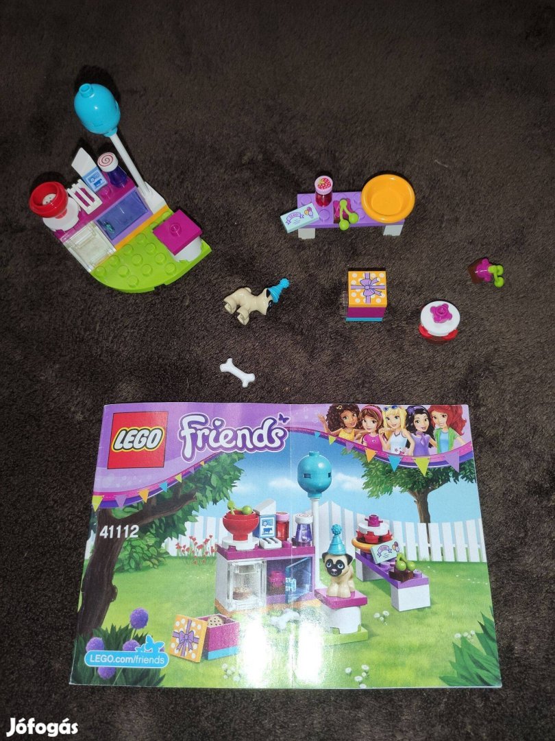 LEGO 41112 Friends - Szülinapi torta leírással hiánytalan 1000