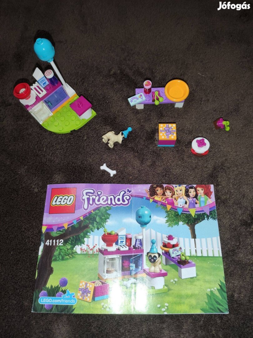 LEGO 41112 Friends - Szülinapi torta leírással hiánytalan 1000