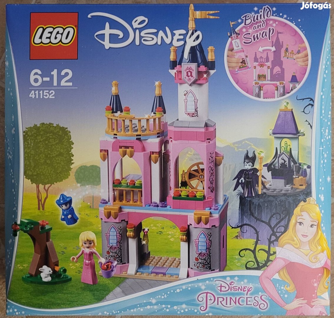 LEGO 41152 Disney Csipkerózsika mesebeli kastélya új, bontatlan