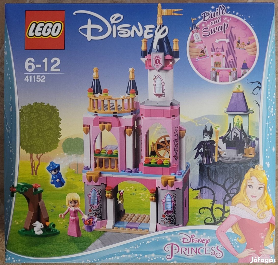 LEGO 41152 Disney Csipkerózsika mesebeli kastélya új, bontatlan