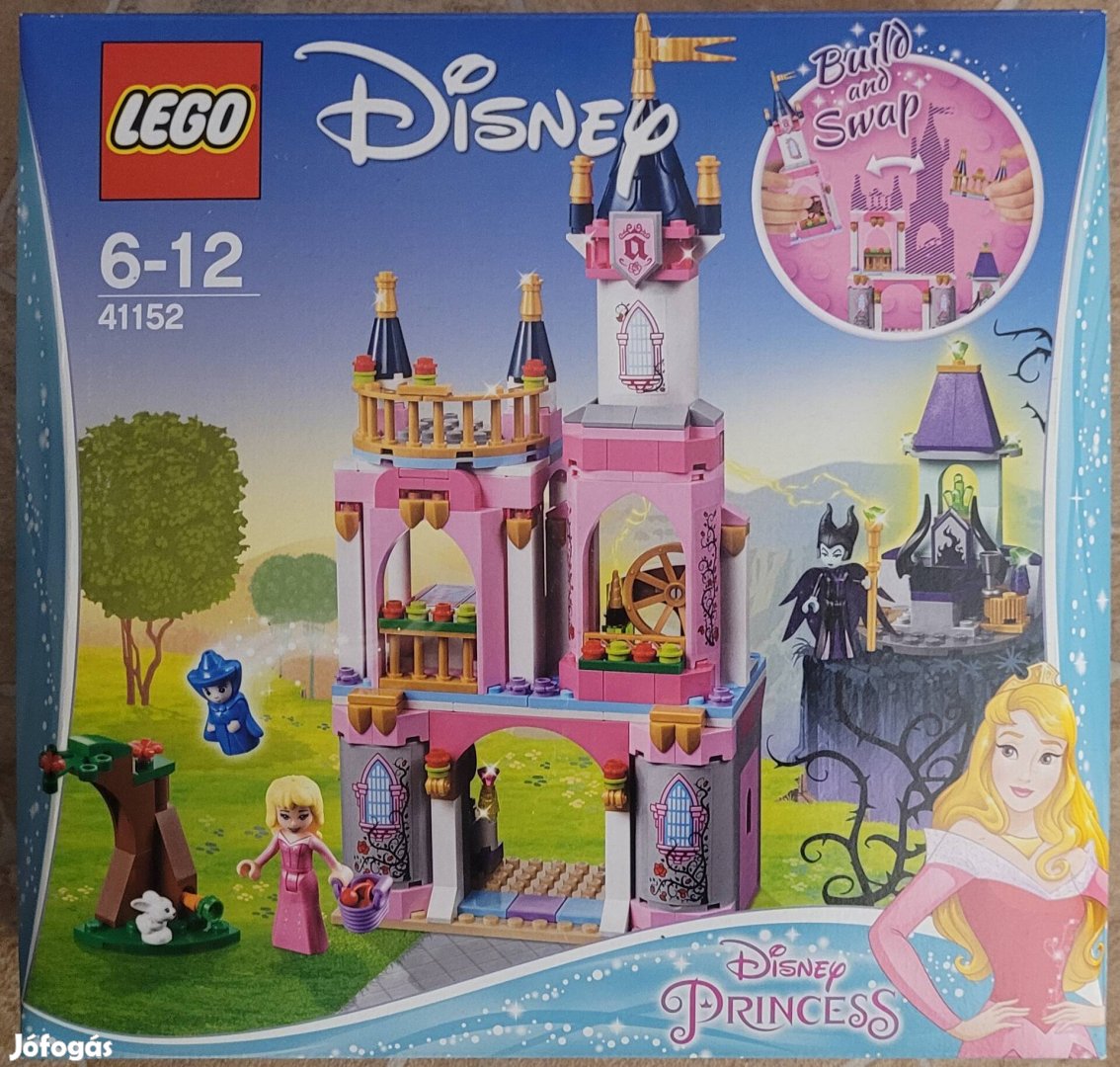 LEGO 41152 Disney Csipkerózsika mesebeli kastélya új, bontatlan