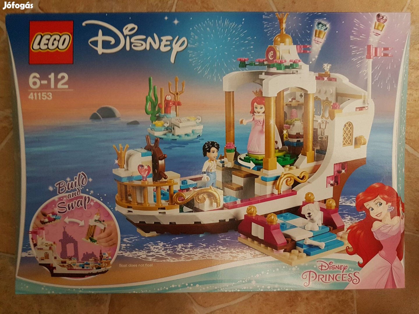 LEGO 41153 Ariel királyi ünneplő hajója, új, bontatlan