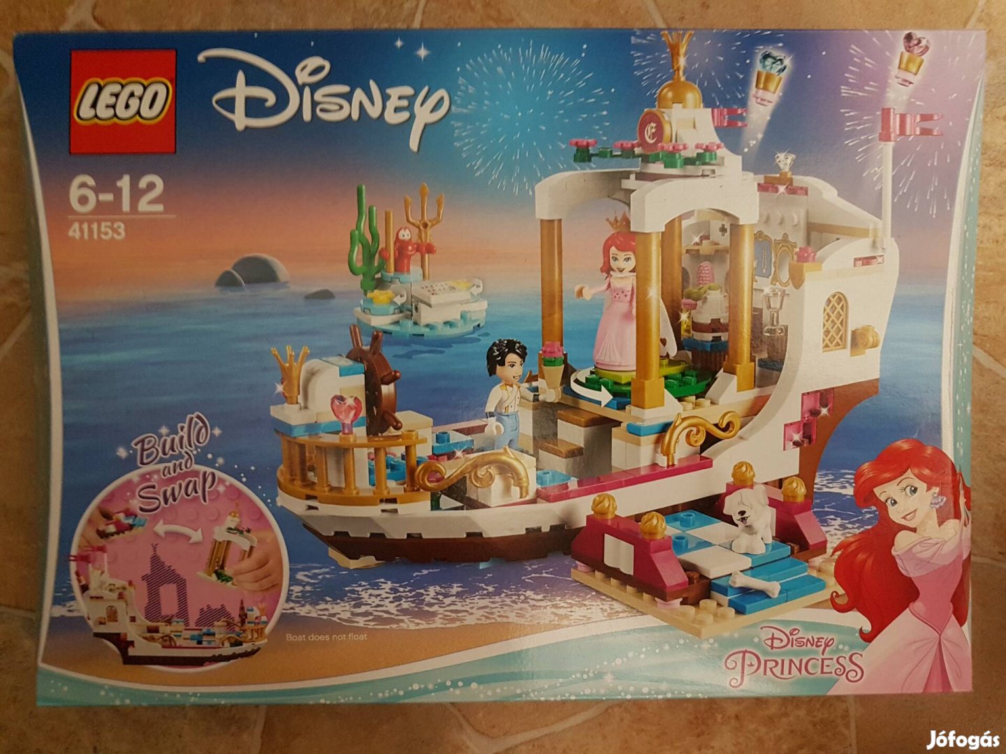 LEGO 41153 Ariel királyi ünneplő hajója, új, bontatlan