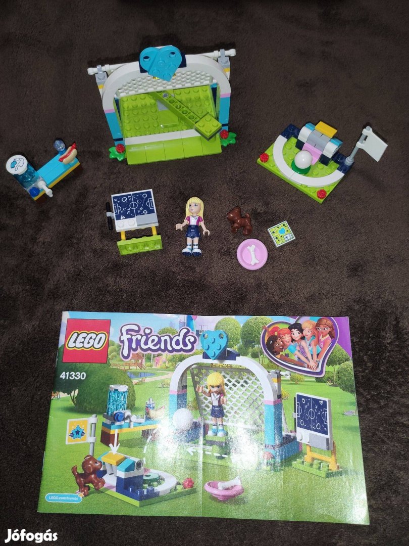 LEGO 41330 Friends - Stephanie foci gyakorlása leírással hiánytalan