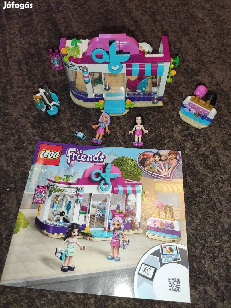 LEGO 41391 Friends - Heartlake city fodrászat leírással 1 láb más 4500