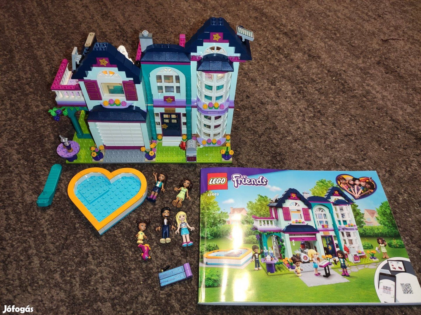 LEGO 41449 Friends - Andrea családi háza leírással hiánytalan 18000
