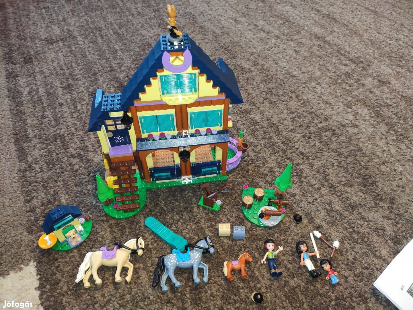 LEGO 41683 Friends - Erdei lovaglóközpont nincs leírás hiánytalan15000