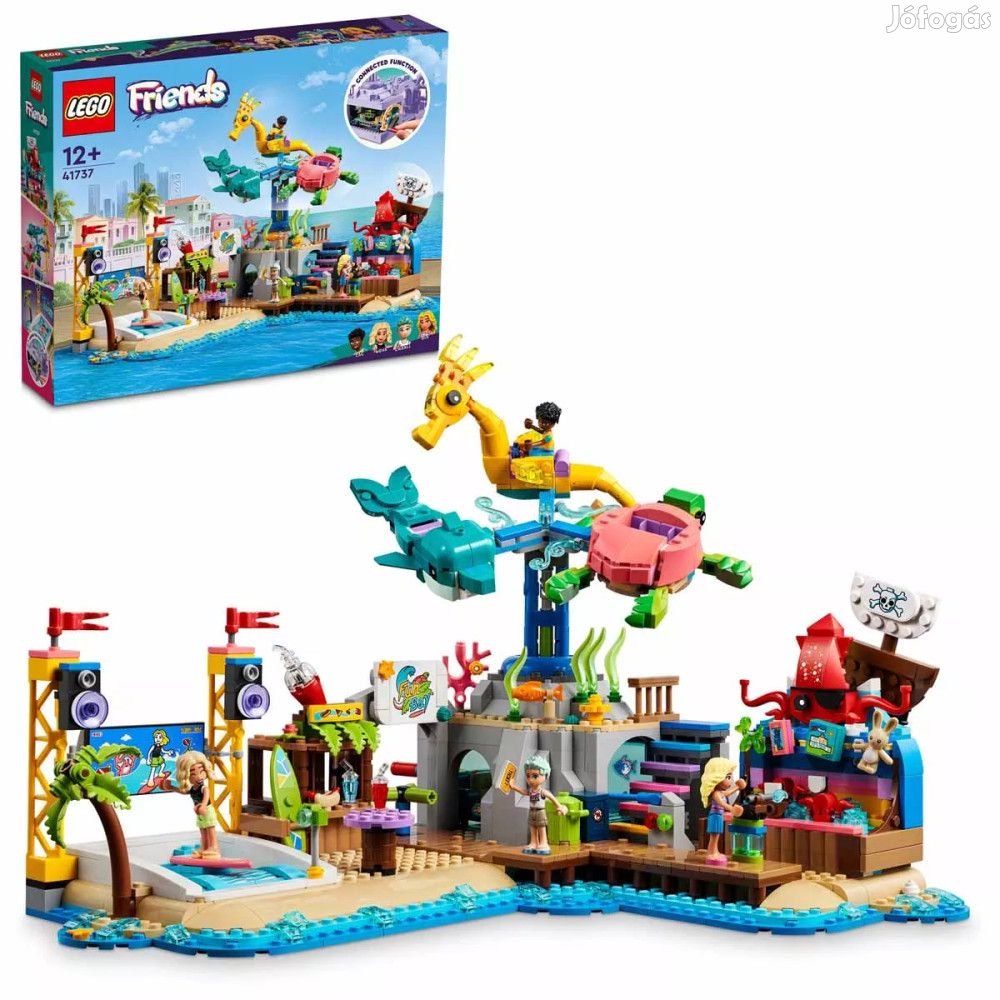 LEGO 41737 - Lego Friends Tengerparti vidámpark, 1348 darabos készlet