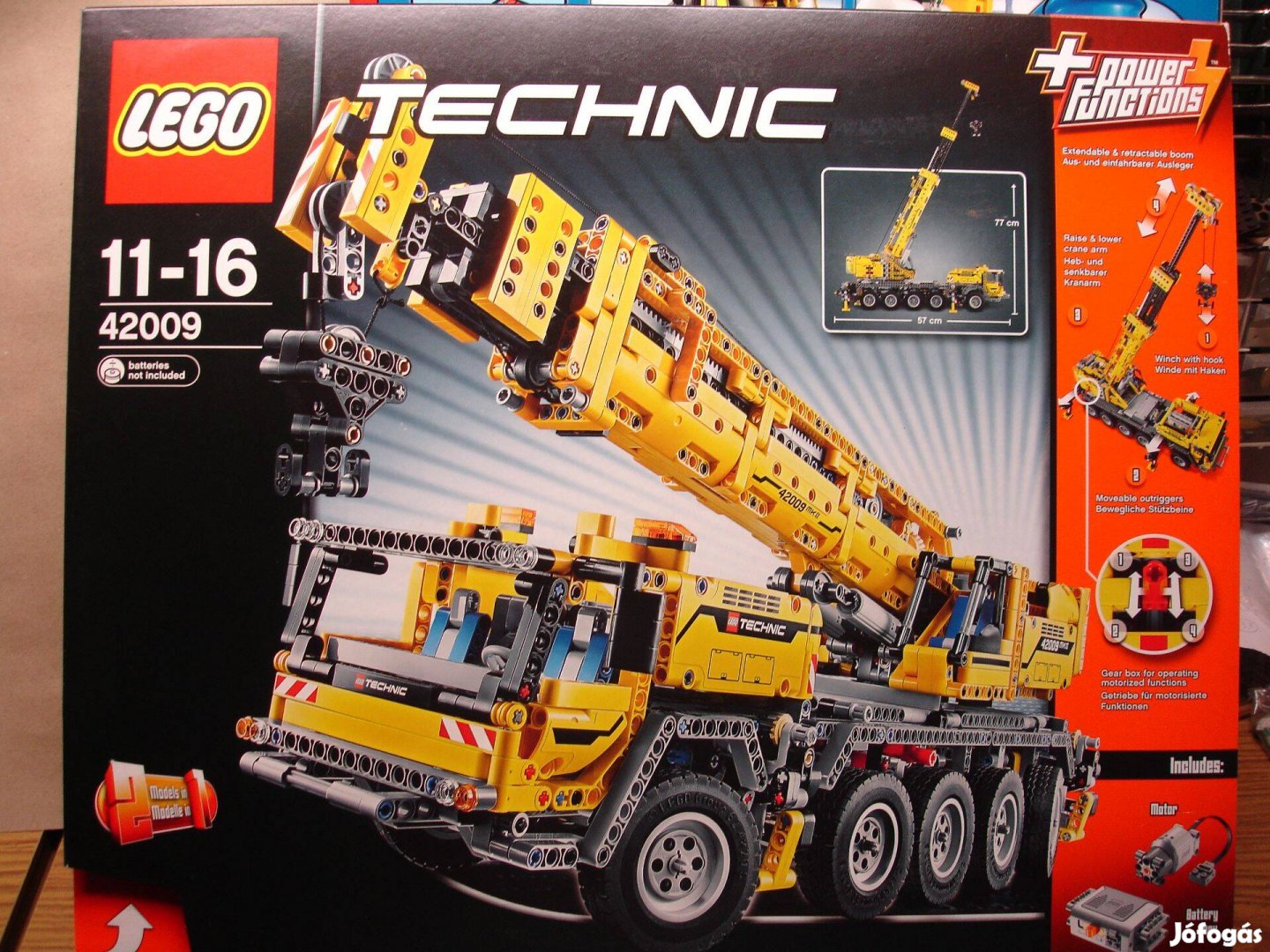 LEGO 42009 Technic MK II mobil daru Bontatlan
