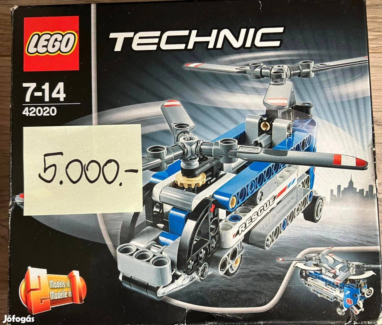LEGO 42020 Technic Iker-rotoros helikopter