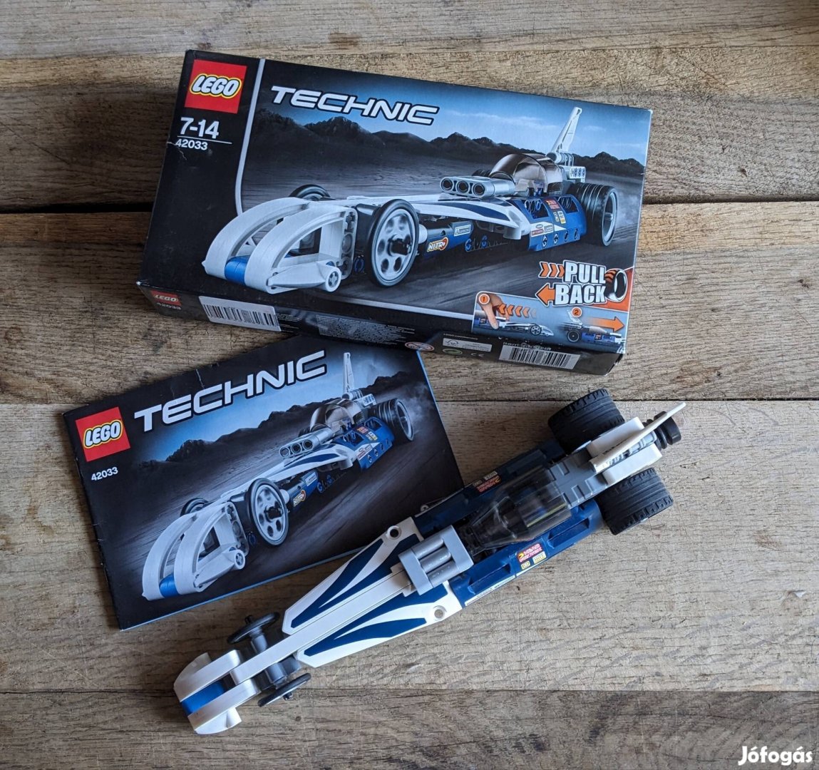 LEGO 42033 Technic gyorsulási autó