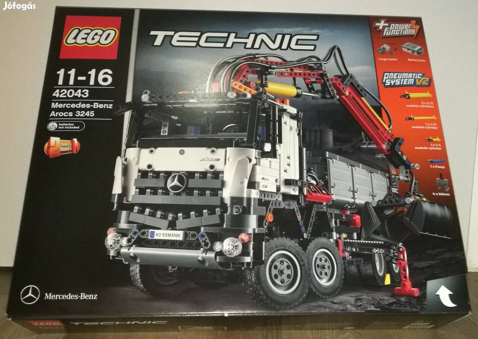 LEGO 42043 Mercedes Benz Arocs 3245, Technic, Power Functions