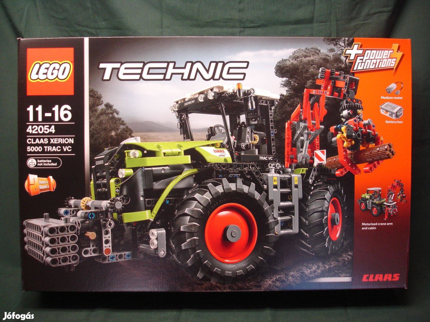 LEGO 42054 Technic Claas Xerion 5000 VC TRAC traktor Bontatlan