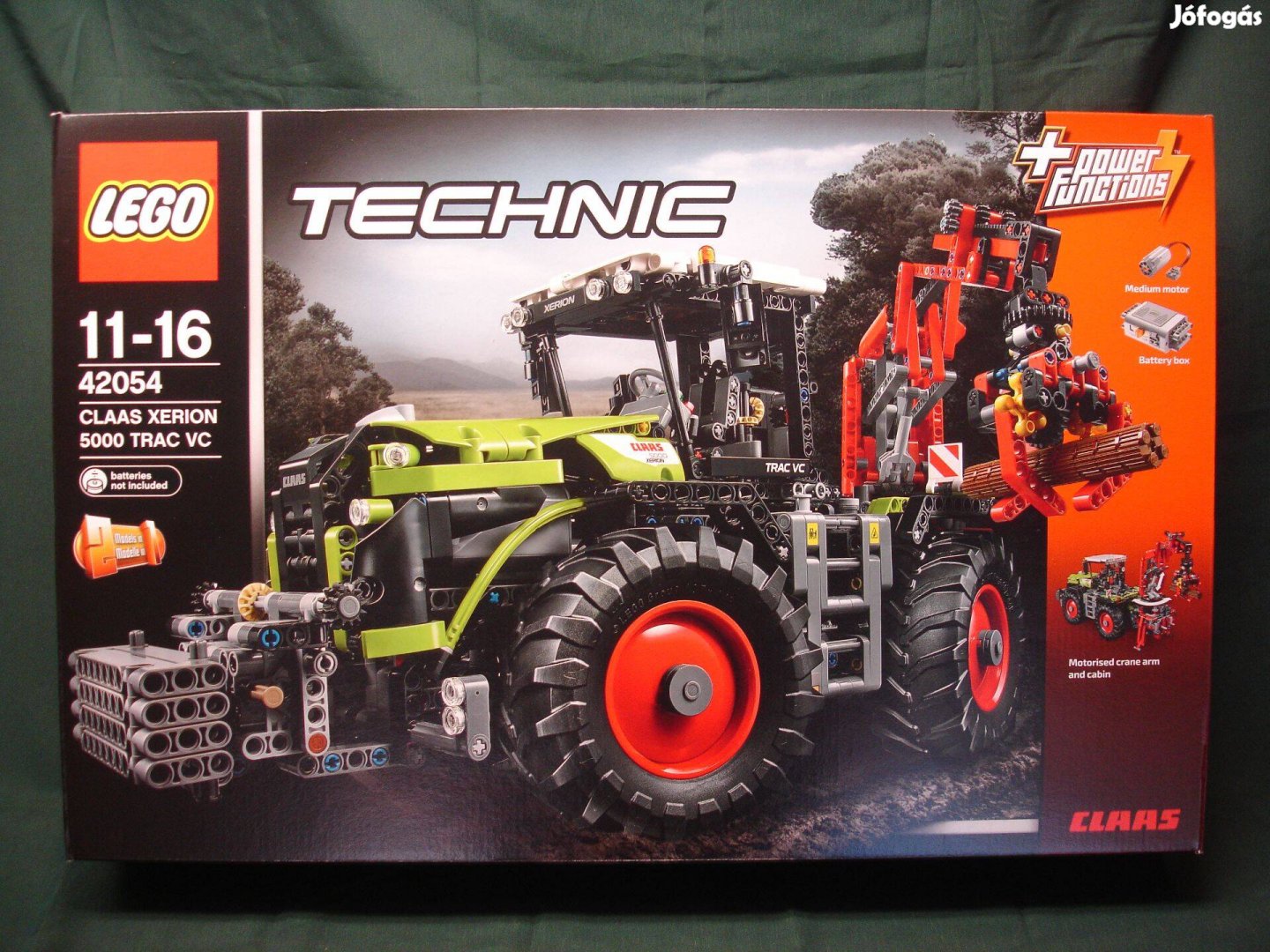 LEGO 42054 Technic Claas Xerion 5000 VC TRAC traktor Bontatlan