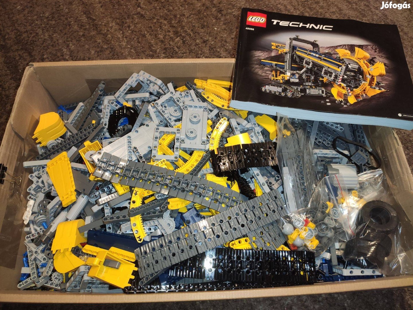 LEGO 42055 Technic - Excavator nincs leírás hiánytalan 75000