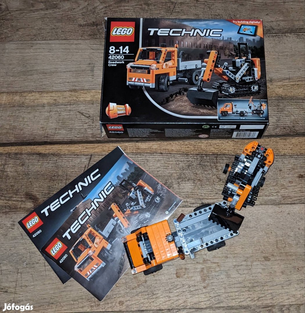 LEGO 42060 Technic útépítő csapat